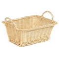 Rectangle Wicker Gift Baskets (15"x10 1/4"x6"x8 1/2")